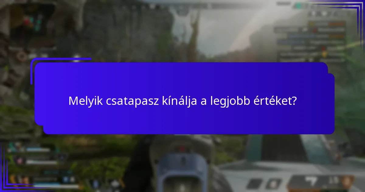 Mik a játékosok preferenciái a csatapaszokkal kapcsolatban?